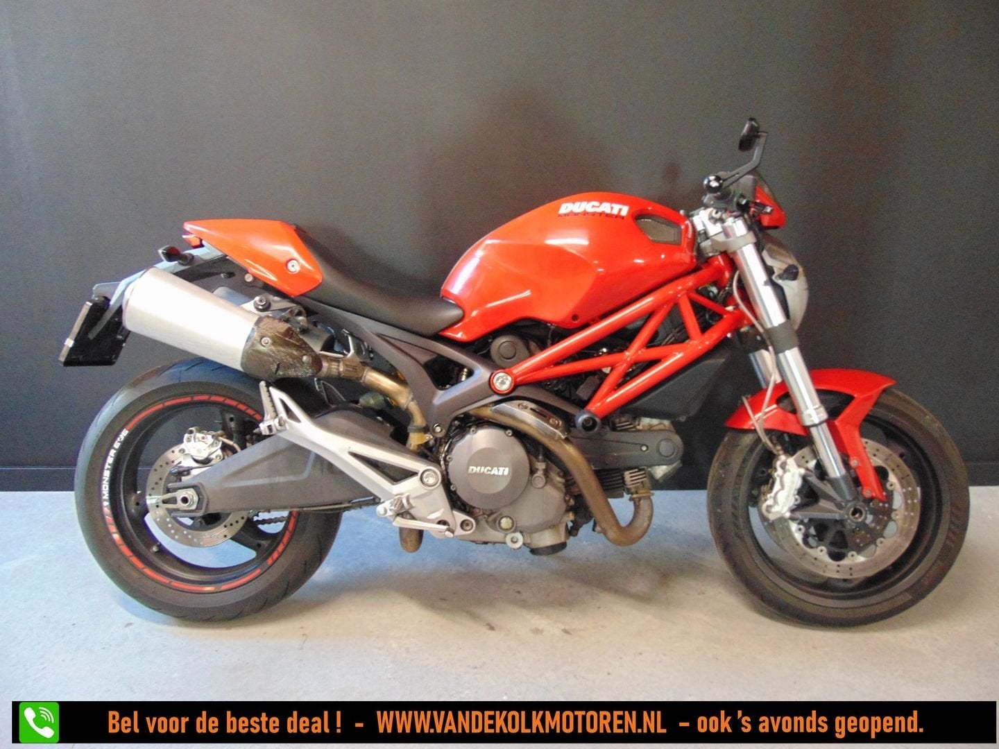 DUCATI M 696 (bj 2008) Rood - DESMO BEURT !, Motoren, Motoren | Ducati, DUCATI, 2 cilinders, Bedrijf, Onbekend