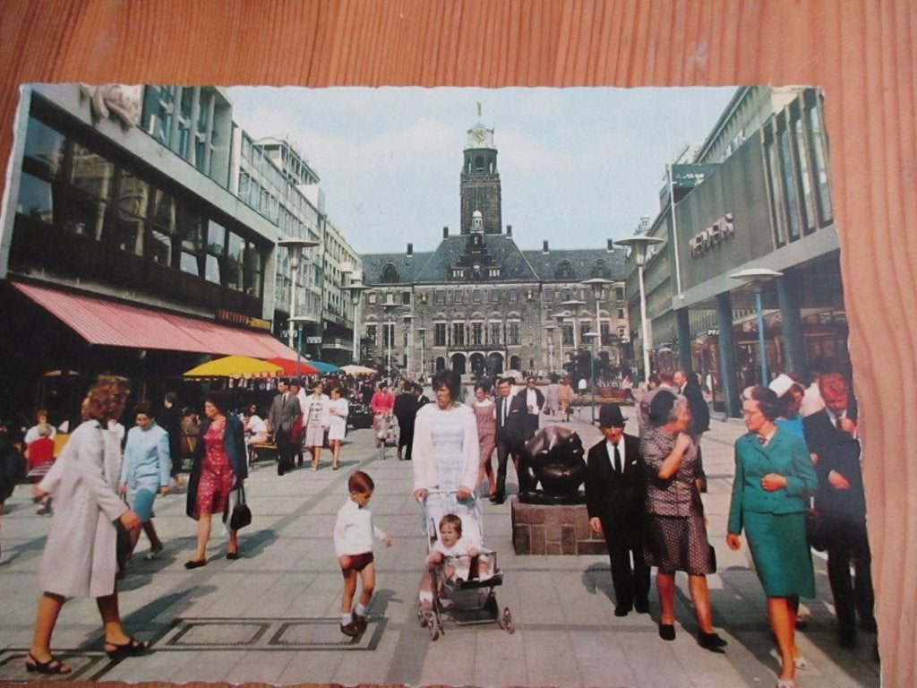 ansichtkaart, Ophalen of Verzenden, Voor 1920, Gelopen, Zuid-Holland