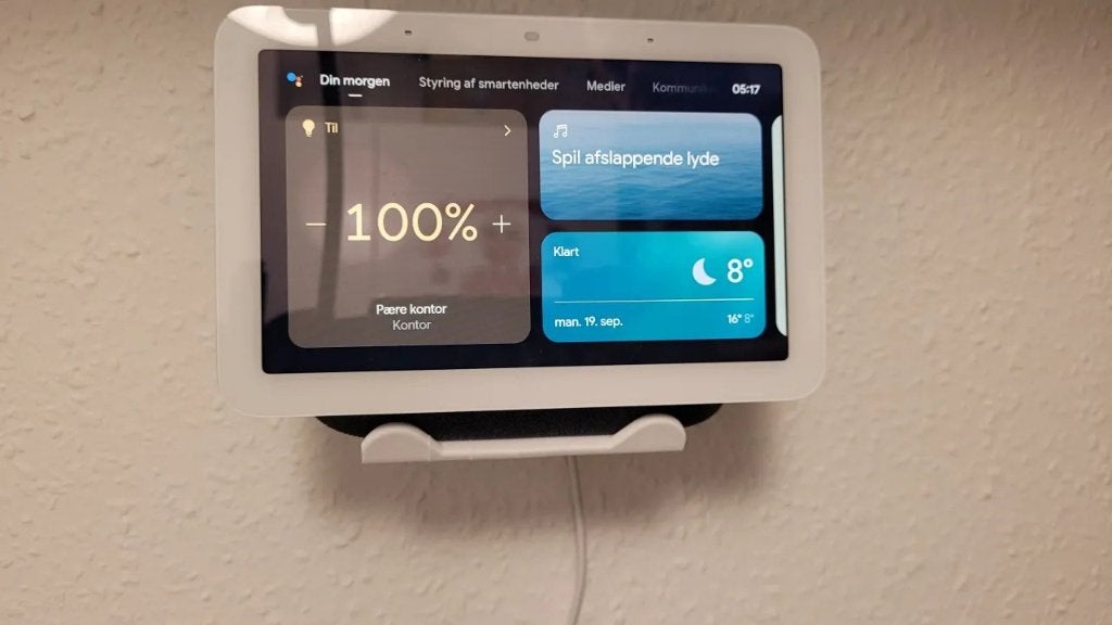 Google Nest Hub Muurbeugel - Zwart of Wit, -, -, Nieuw, Ophalen of Verzenden