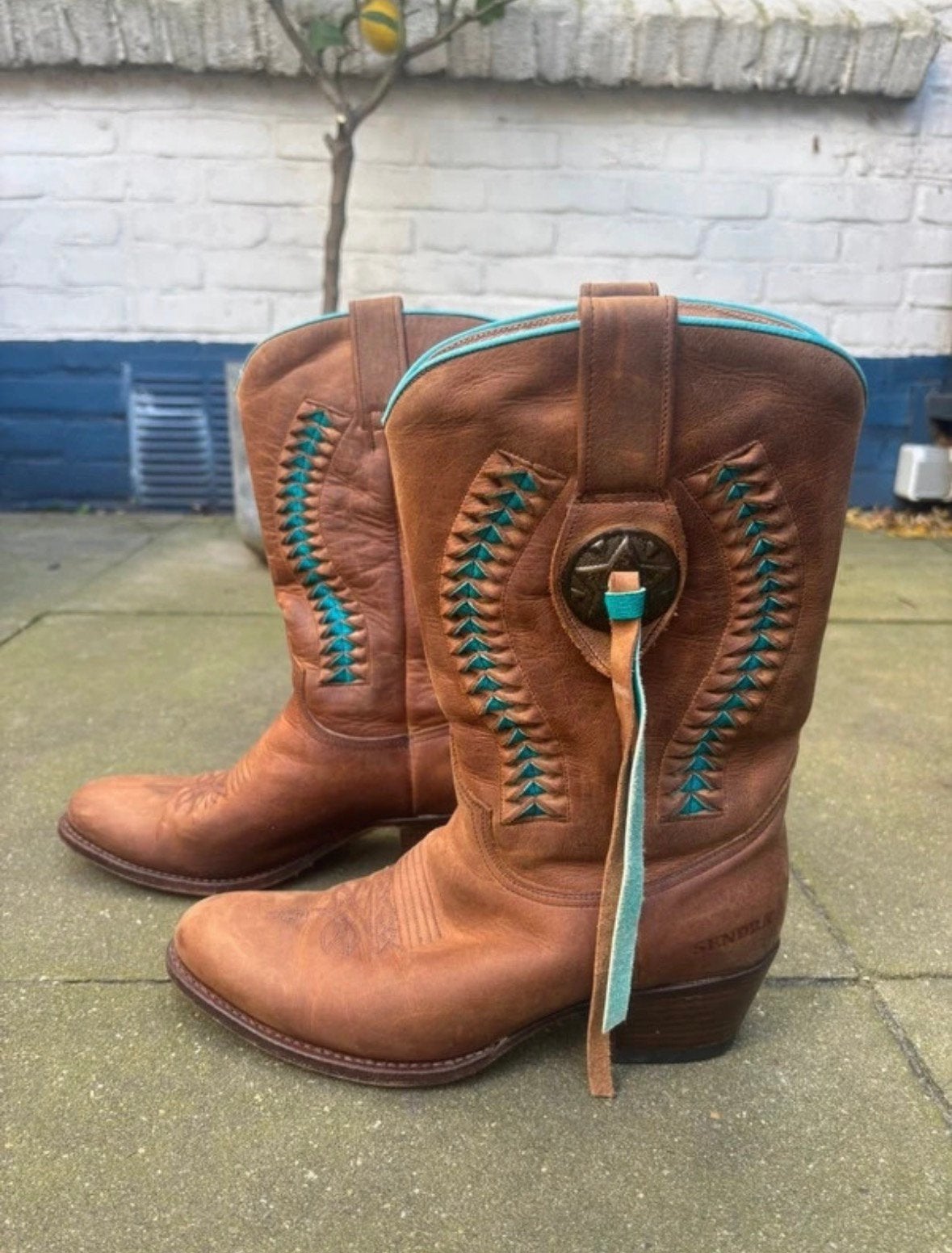 Sendra laarzen, Ophalen, Zo goed als nieuw, Zwart, Hoge laarzen