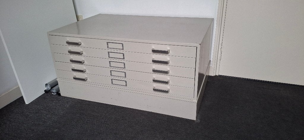 Tekeningenkast, Huis en Inrichting, Ophalen, Gebruikt, 100 tot 150 cm, 5 laden of meer