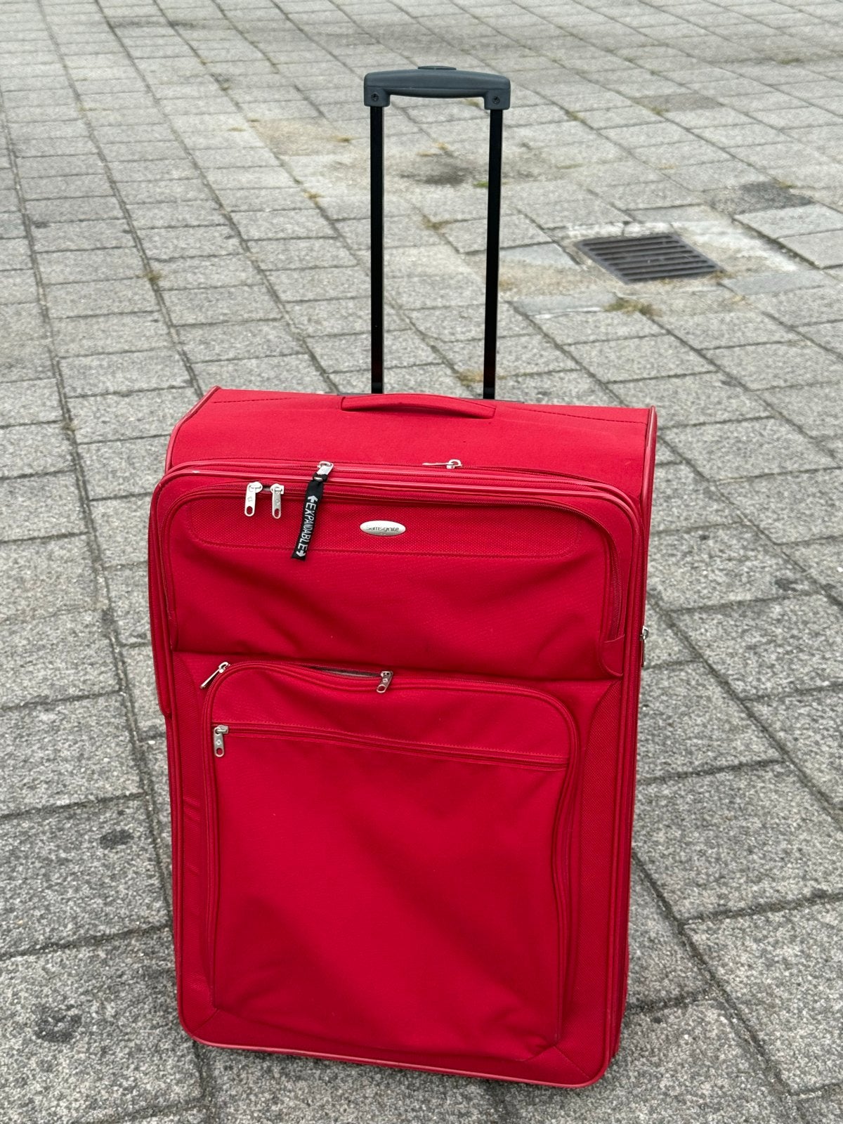 Samsonite koffer expandable, Gebruikt, 45 tot 55 cm, Ophalen of Verzenden, 70 cm of meer