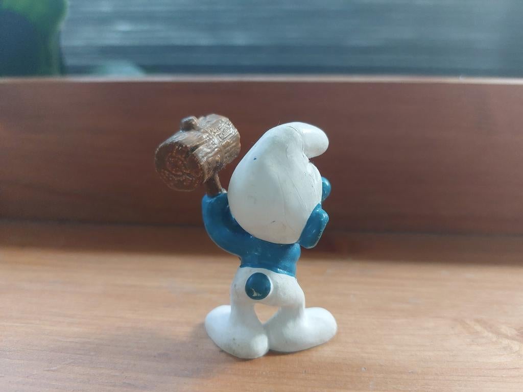 Smurf met hamer De Smurfen, Verzamelen, Smurfen, Ophalen of Verzenden, Zo goed als nieuw