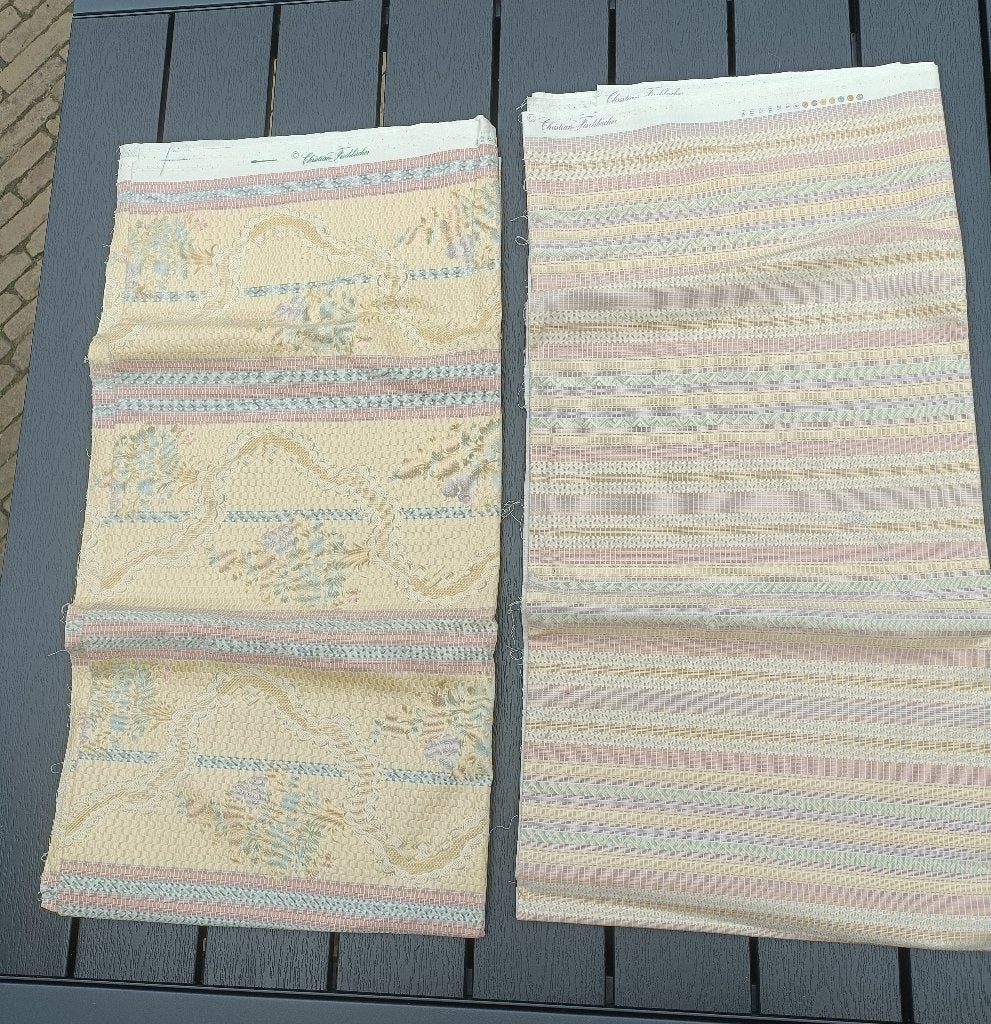 Christian Fischbacher lap stof. zie omschrijving (KLS19), Meerkleurig, 120 cm of meer, Ophalen of Verzenden, Katoen