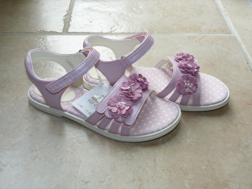 Geox lichtroze sandalen klittenband maat 33 NIEUW in doos!, Meisje, Overige typen, Nieuw, Ophalen of Verzenden