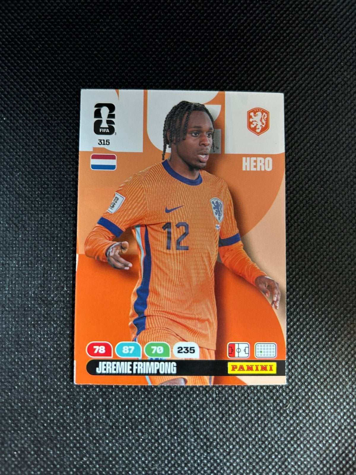Voetbalkaartje Jeremie Frimpong, Hobby en Vrije tijd, Stickers en Plaatjes, Ophalen of Verzenden, Zo goed als nieuw, Plaatje