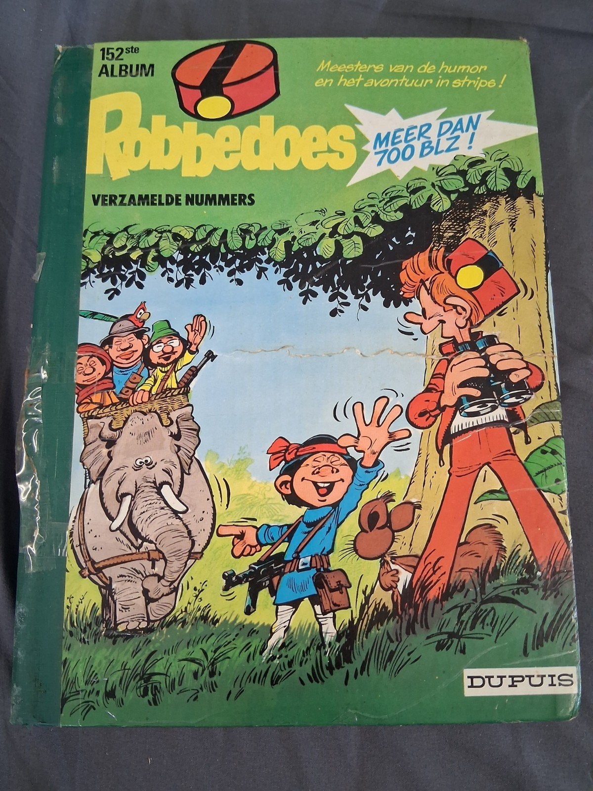 Robbedoes 152ste Album -Verzamelde Nummers (Meer dan 700 blz, Meerdere stripboeken, Ophalen of Verzenden, Gelezen, Verschillende auteurs