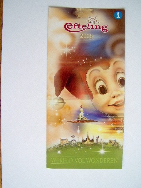 Efteling - Folder -4, Verzamelen, Ophalen of Verzenden, Zo goed als nieuw, Overige typen