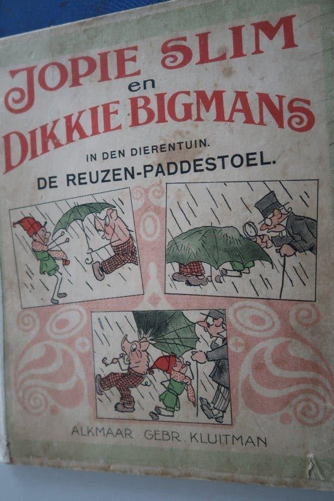 Jopie Slim en Dikkie Bigmans,in dierentuin,Joke Kamstra-1925, Gelezen, Fictie algemeen, Joke Kamstra, Ophalen of Verzenden