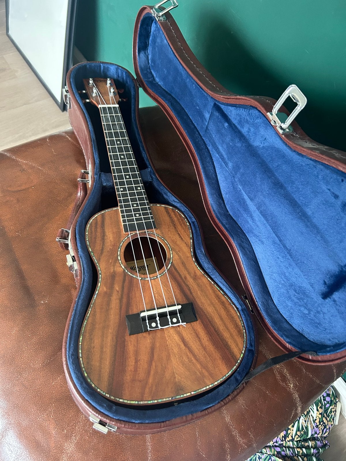 Fazerley Ukelele met koffer - Zo goed als nieuw, Muziek en Instrumenten, Snaarinstrumenten | Overige, Ophalen, Zo goed als nieuw