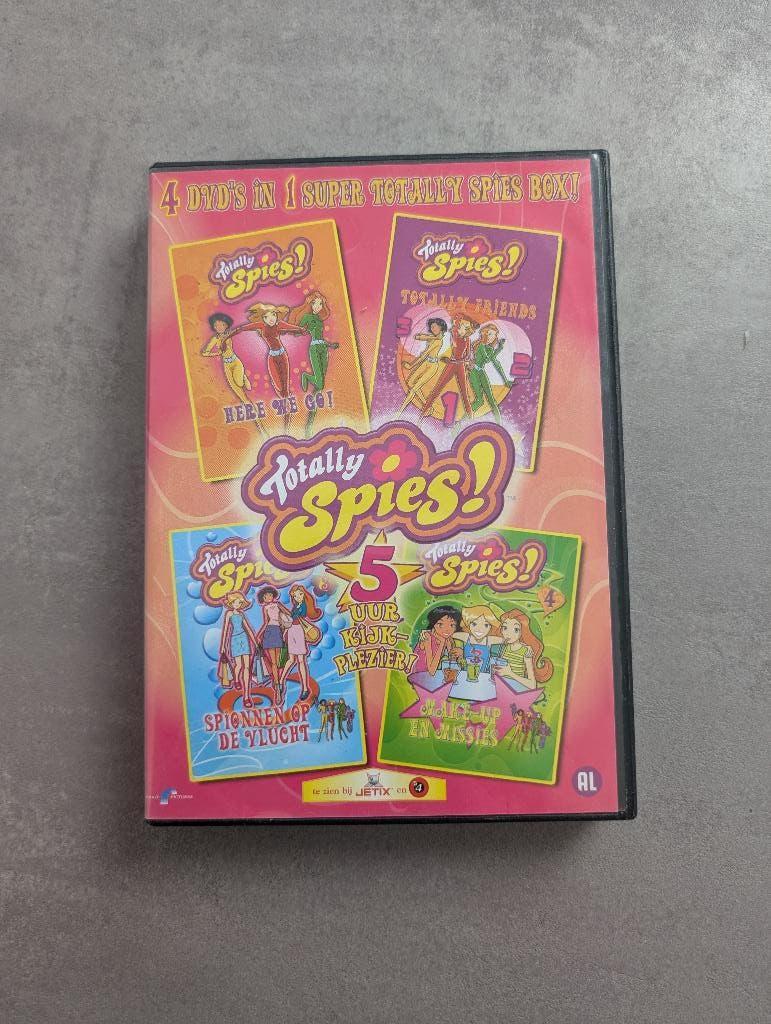 Totally spies 4 in 1 DVD, Alle leeftijden, Ophalen of Verzenden, Zo goed als nieuw, Amerikaans
