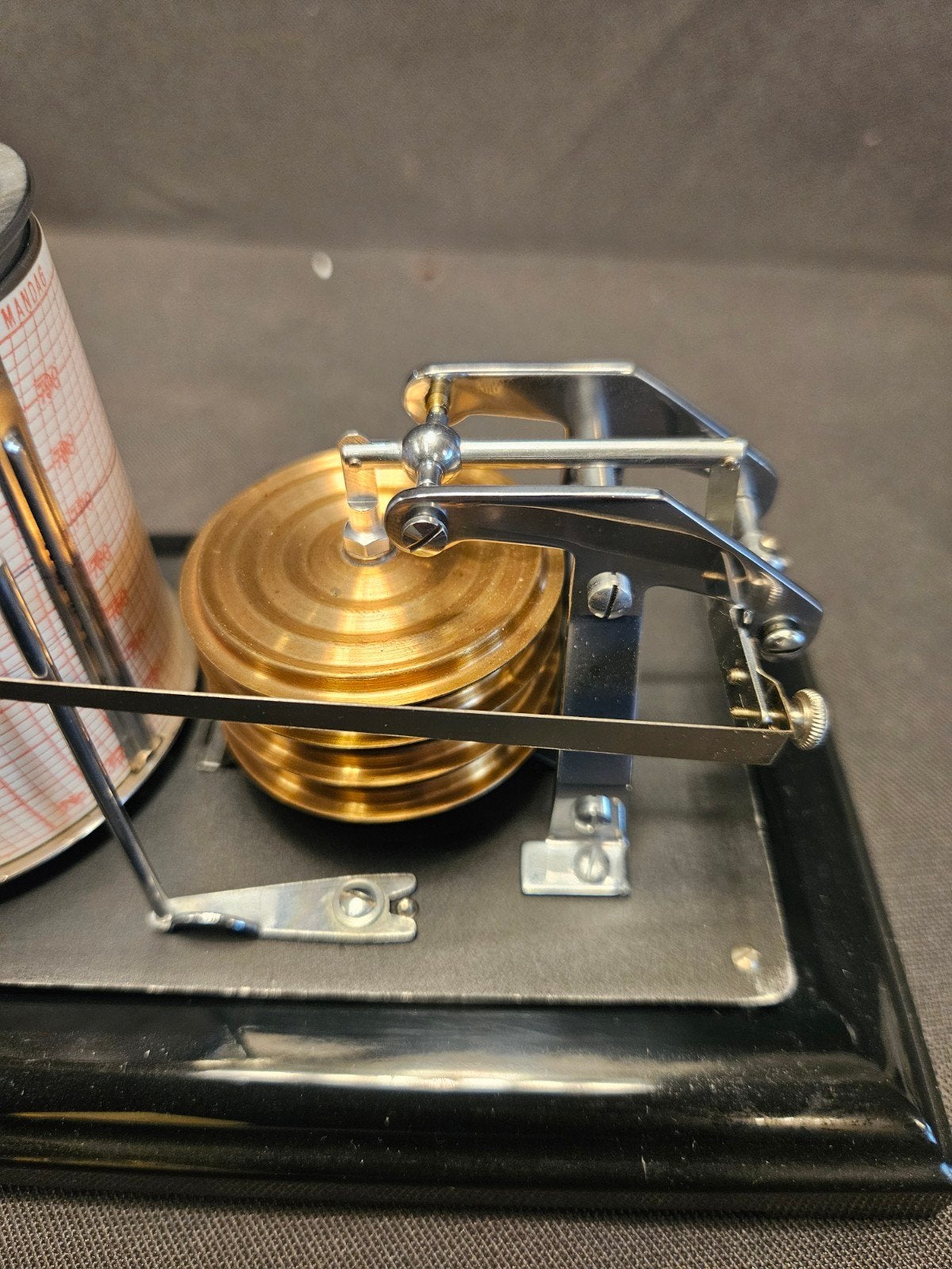 Barograaf / Barometer - Werkend en Decoratief, Gebruikt, Ophalen of Verzenden, Onbekend, Onbekend