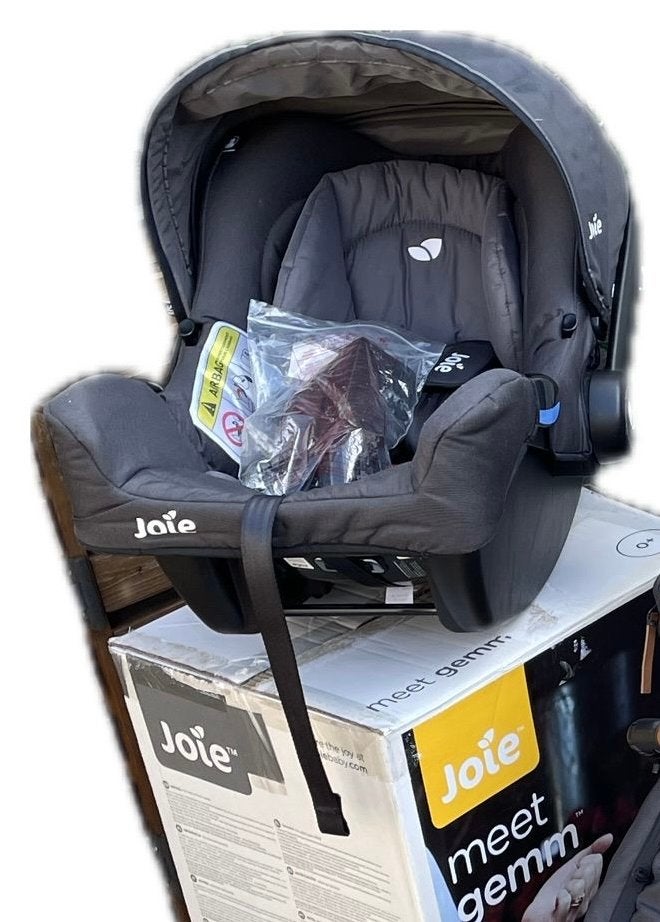 Joie Gemm baby autostoel, Autogordel, Zijbescherming, Zo goed als nieuw, 0 t/m 13 kg