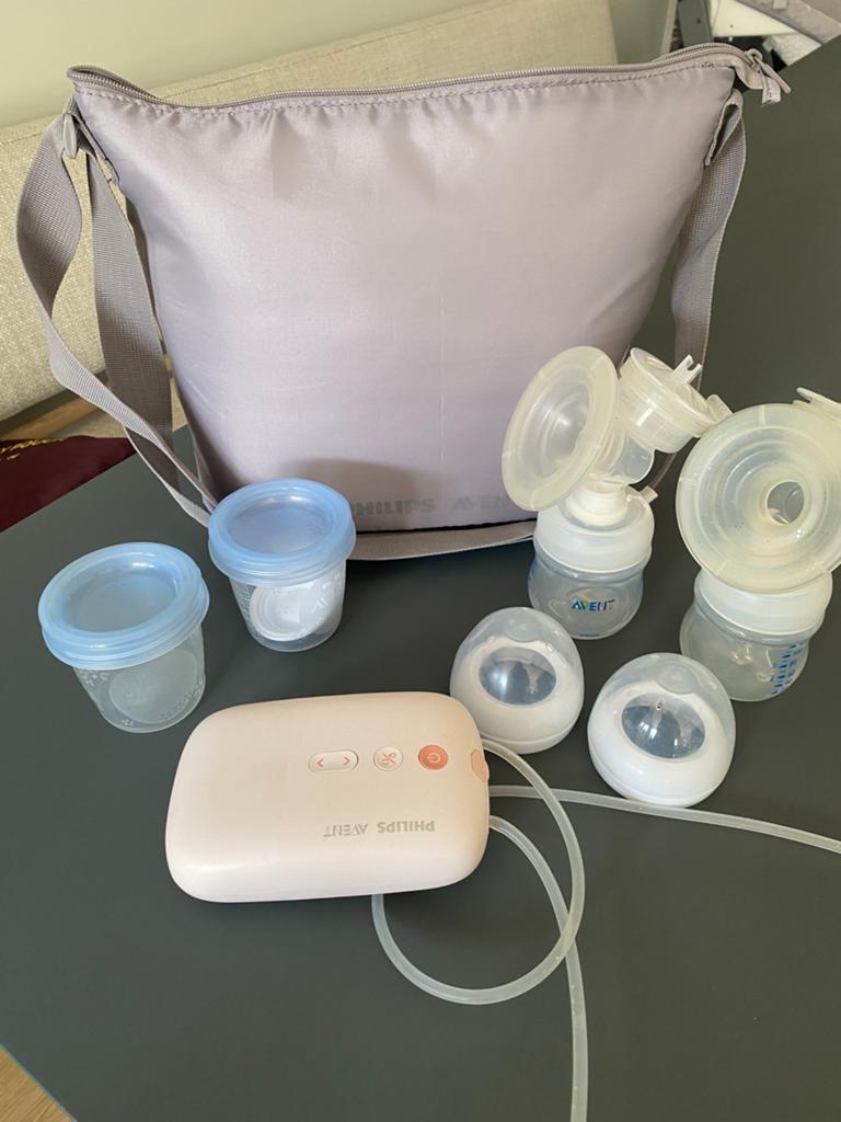 Philips avent dubbele borstkolf, Ophalen, Gebruikt, Borstkolf