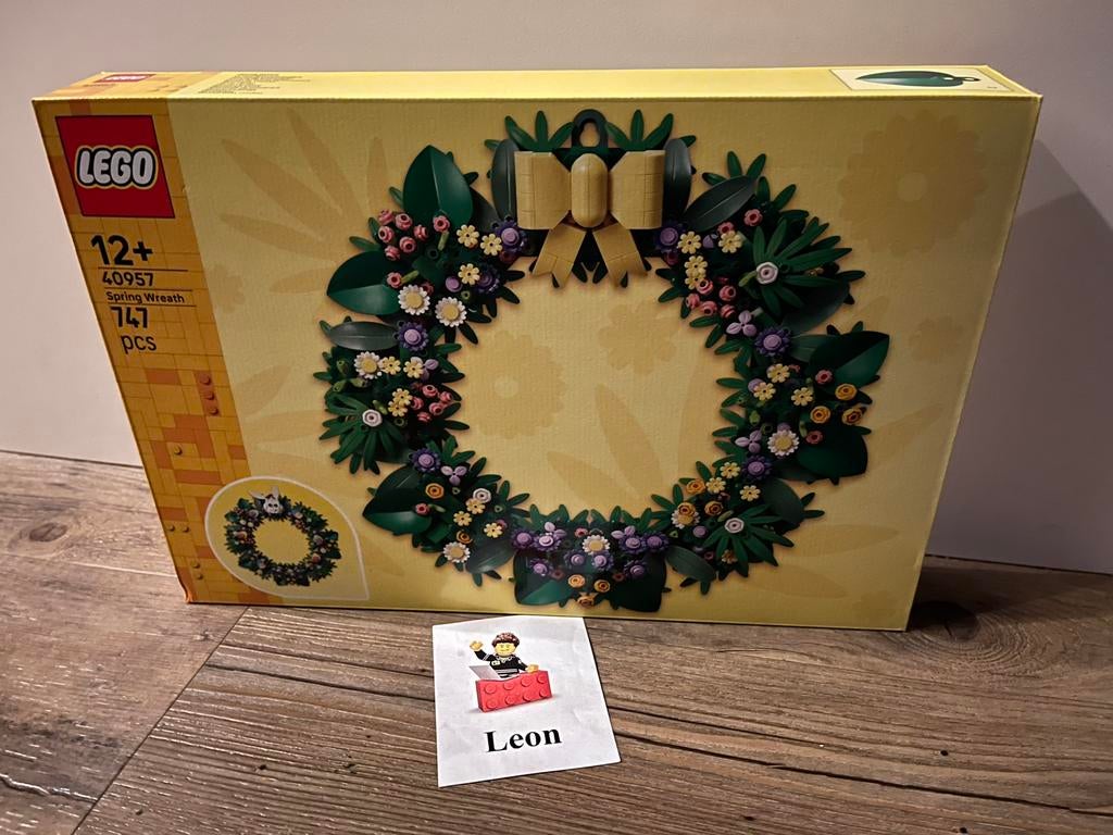 Lego 40957 Lentekrans paasdecoratie - Nieuw in doos, Overige thema's, Lego, Nieuw, Ophalen of Verzenden