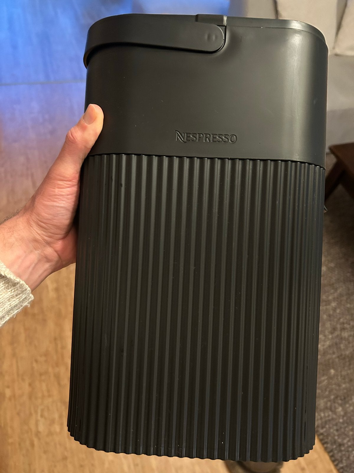 Nespresso Koffiecup Houder / Recycle Container Zwart, Ophalen of Verzenden, Zo goed als nieuw