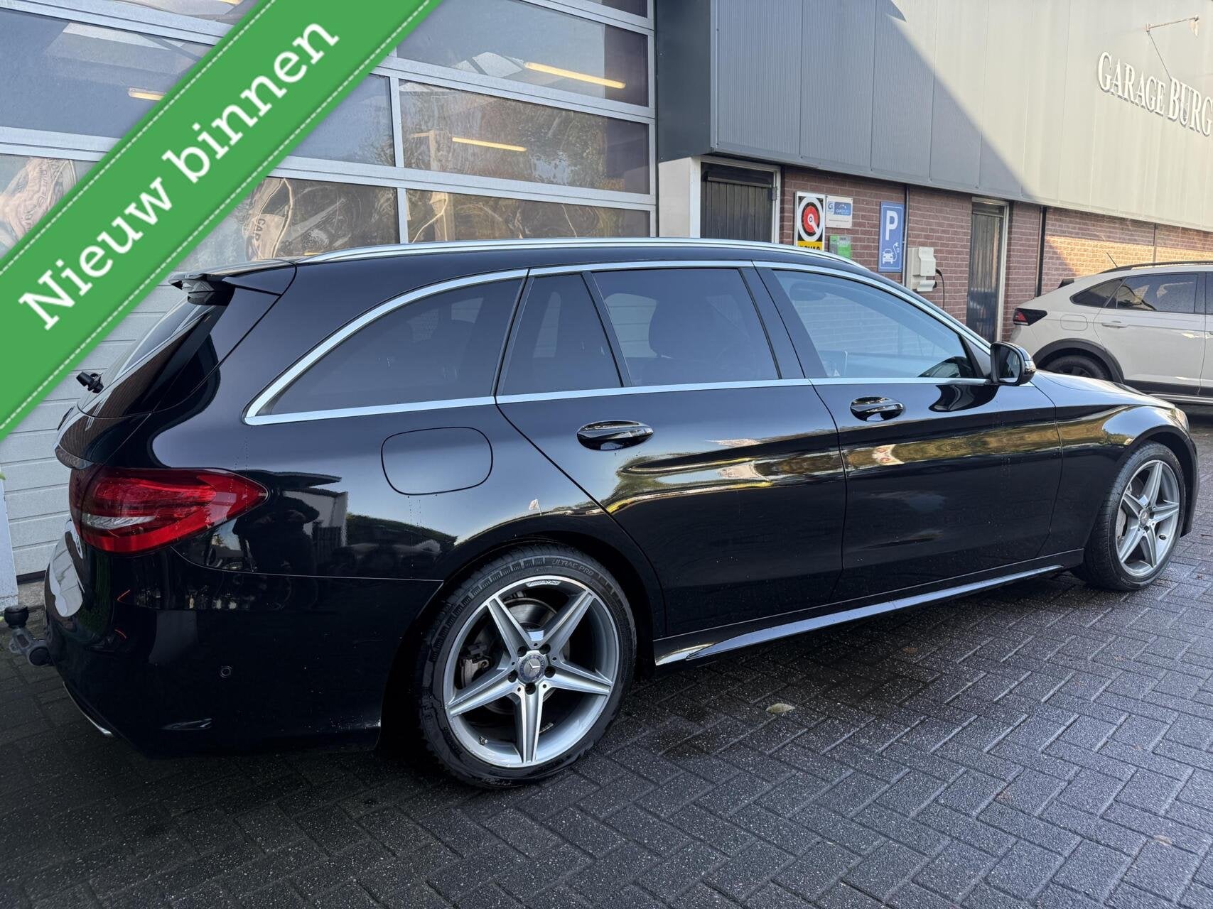 Mercedes C-klasse Estate 250 AMG PAKKET TH/NAVI *ALL-IN PRIJ, Auto's, Automaat, 12 maanden, Achterwielaandrijving, 4 cilinders