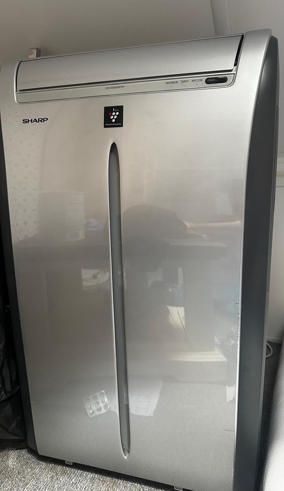 SHARP Airco met afstandsbediening, Witgoed en Apparatuur, Airco's, Minder dan 60 m³, 3 snelheden of meer, Ophalen of Verzenden