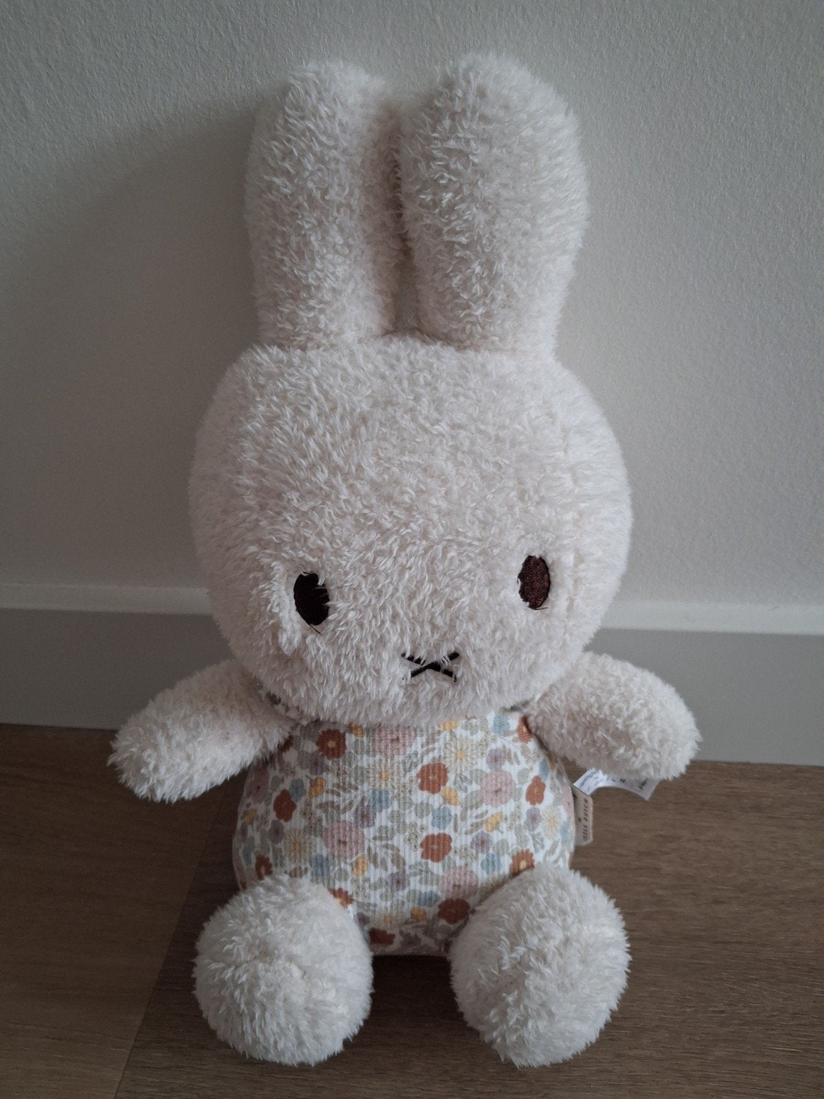 Knuffel Nijntje Miffy Little Dutch bloemen L1589, Ophalen of Verzenden, Zo goed als nieuw, Konijn