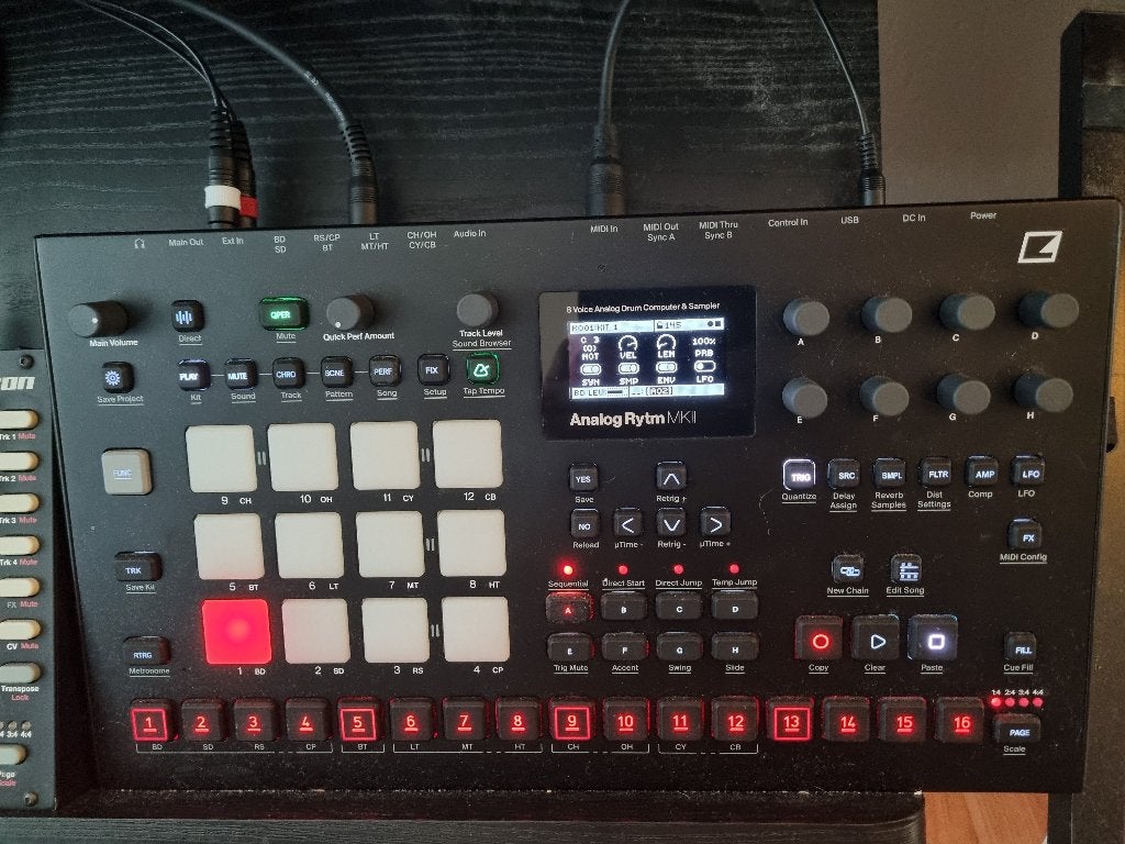 Elektron Analog Rytm MKII, Verzenden, Gebruikt, Overige merken