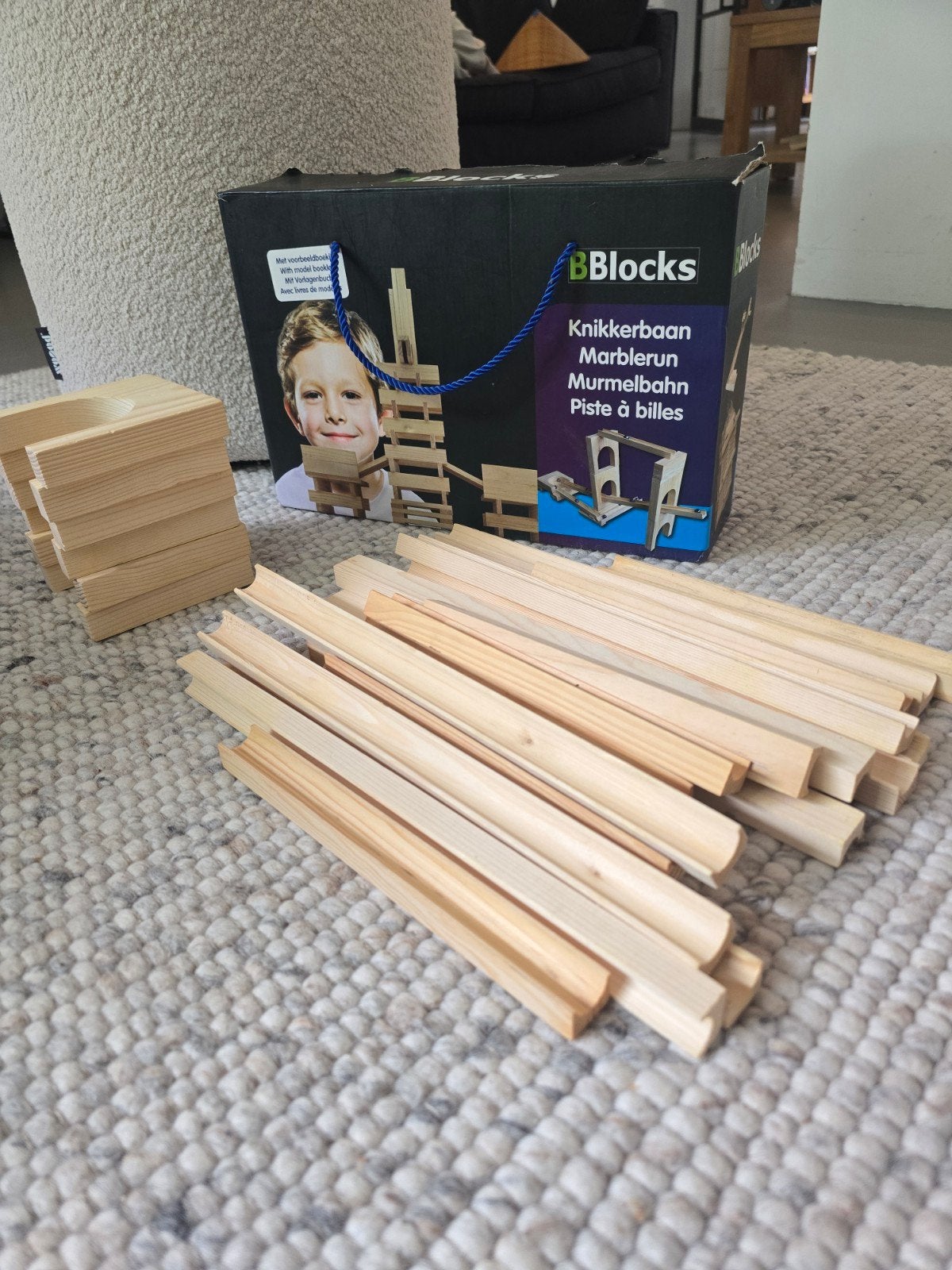 BBlocks knikkerbaan als nieuw, Ophalen of Verzenden, Zo goed als nieuw, Overige typen