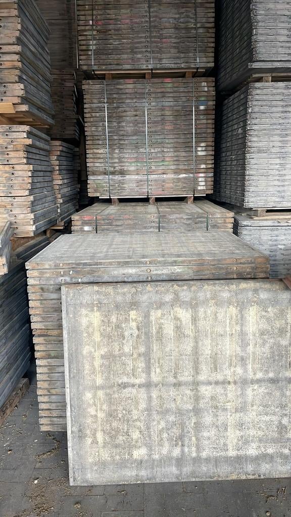 Keiharde Azobe Hardhouten Steenschotten 110x140 cm, Tuin en Terras, Palen, Balken en Planken, Ophalen of Verzenden, Gebruikt, Overige typen