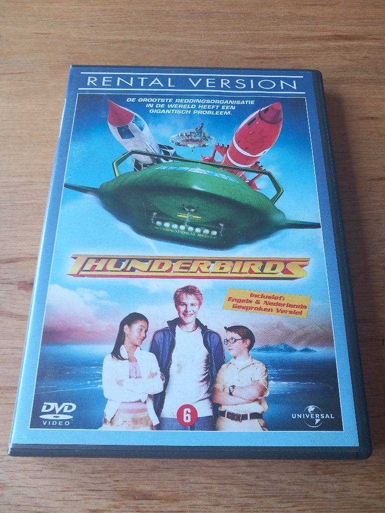 Thunderbirds, Vanaf 6 jaar, Ophalen of Verzenden, Zo goed als nieuw, Actie