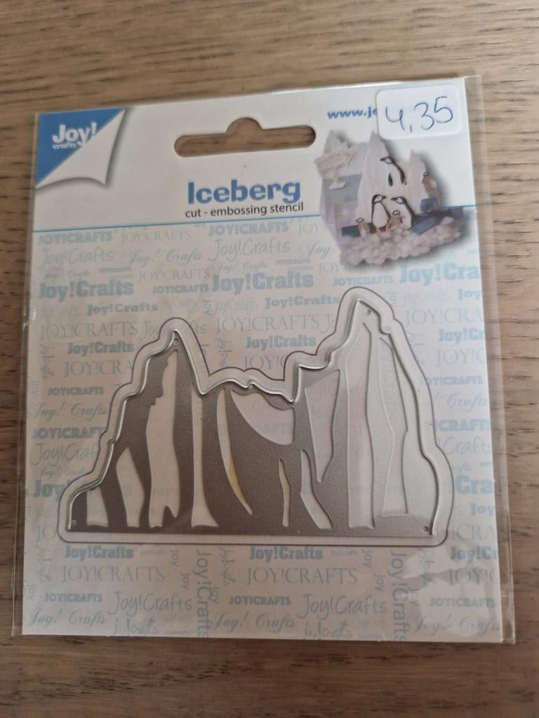Joy! Crafts Iceberg snij- en embossing stencil, Ophalen of Verzenden, Nieuw