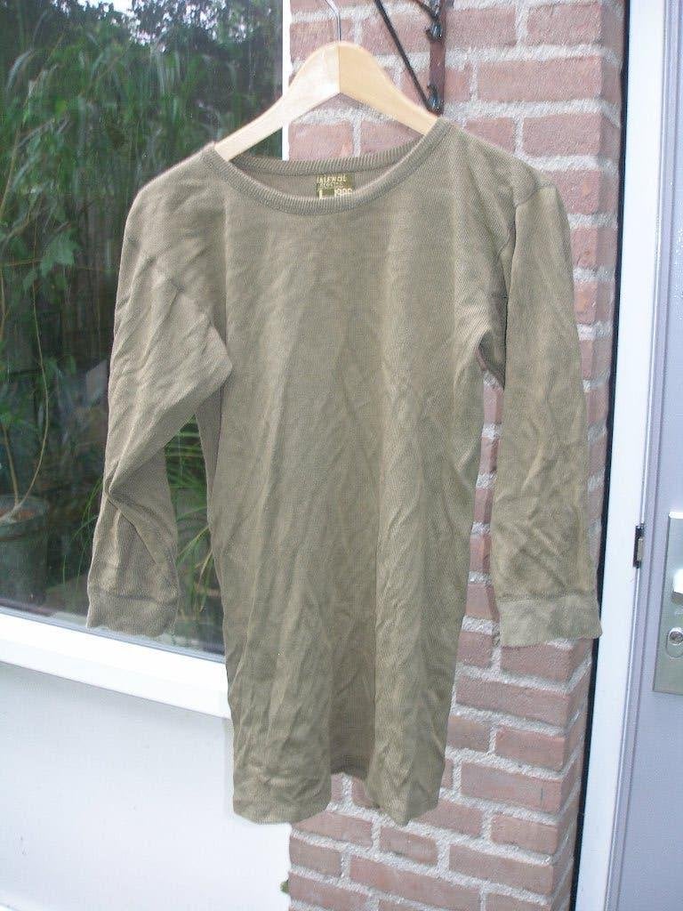 Ondertrui halfwol, maat 5, Ophalen of Verzenden, Landmacht, Nederland, Kleding of Schoenen