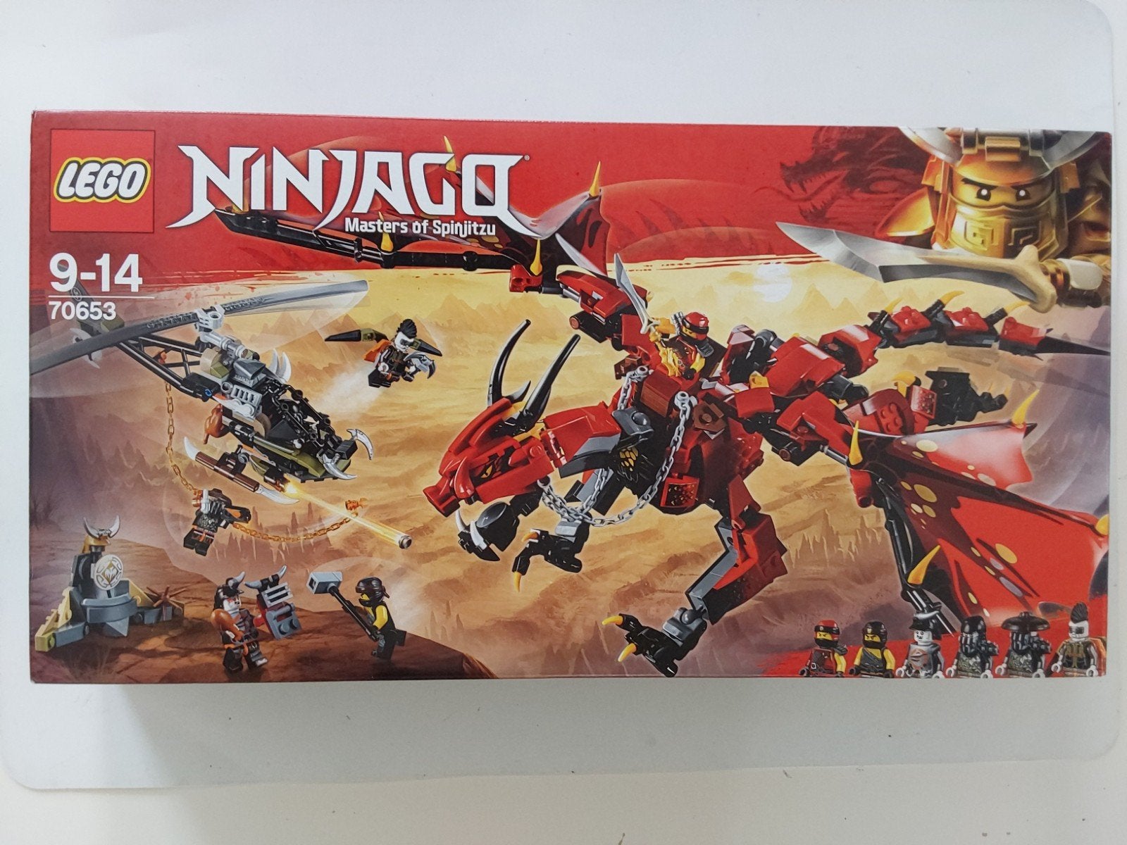 Lego Ninjago 70653 Firstbourne Dragon 🆕️ ( in seal ), Lego, Nieuw, Ophalen of Verzenden, Compleet