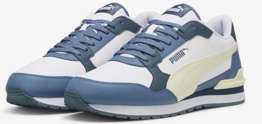 Puma St Runner v4 - Maat 42 - Leer (NIEUW), Puma, Blauw, Nieuw, Ophalen of Verzenden
