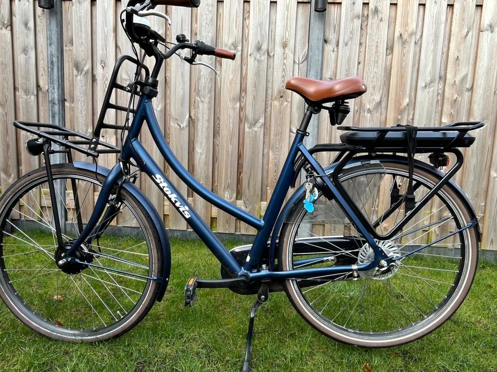 Stokvis Elektrische fiets N3/accu maakt geen verbinding, Fietsen en Brommers, Elektrische fietsen, Zo goed als nieuw, 55 tot 59 cm