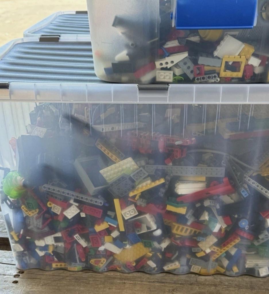 Circa 104 kg LEGO inclusief Star Wars en Technic, Gebruikt, Inclusief minifiguren, Star Wars, Lego