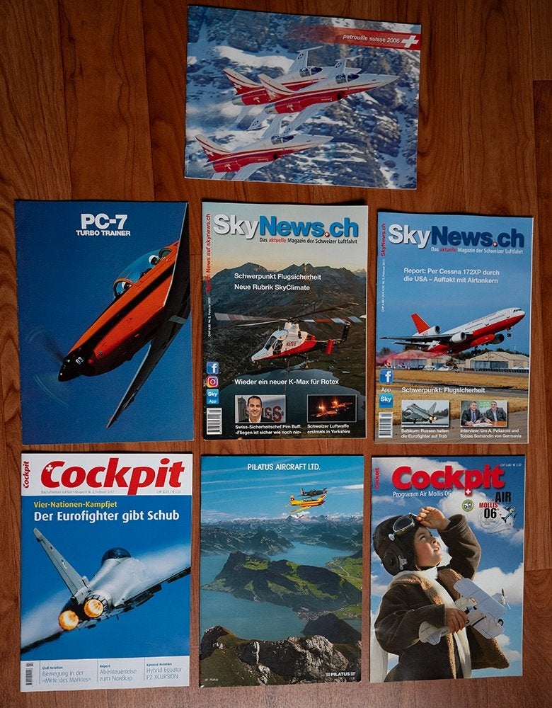 Tijdschriften en brochures Zwitserse luchtvaart, Ophalen of Verzenden, Zo goed als nieuw, Boek of Tijdschrift