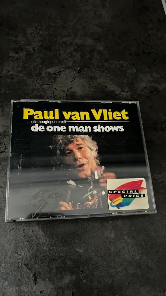 Paul van Vliet - De one man shows (2CD), Cd's en Dvd's, Ophalen of Verzenden, Zo goed als nieuw