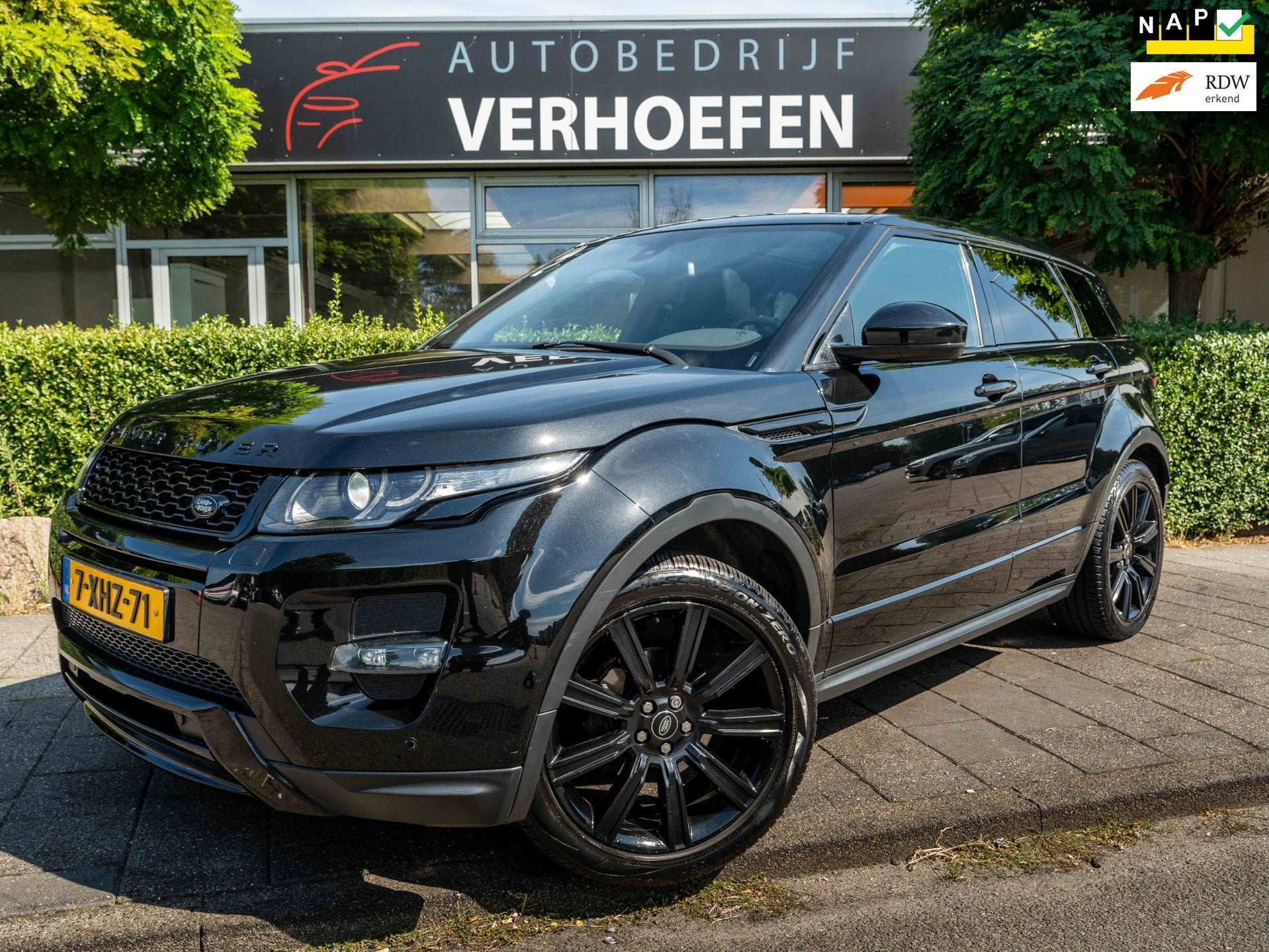Land Rover Range Rover Evoque 2.0 Si 4WD Prestige - AUTOMAAT, Auto's, Euro 5, Zwart, 4 cilinders, Zwart