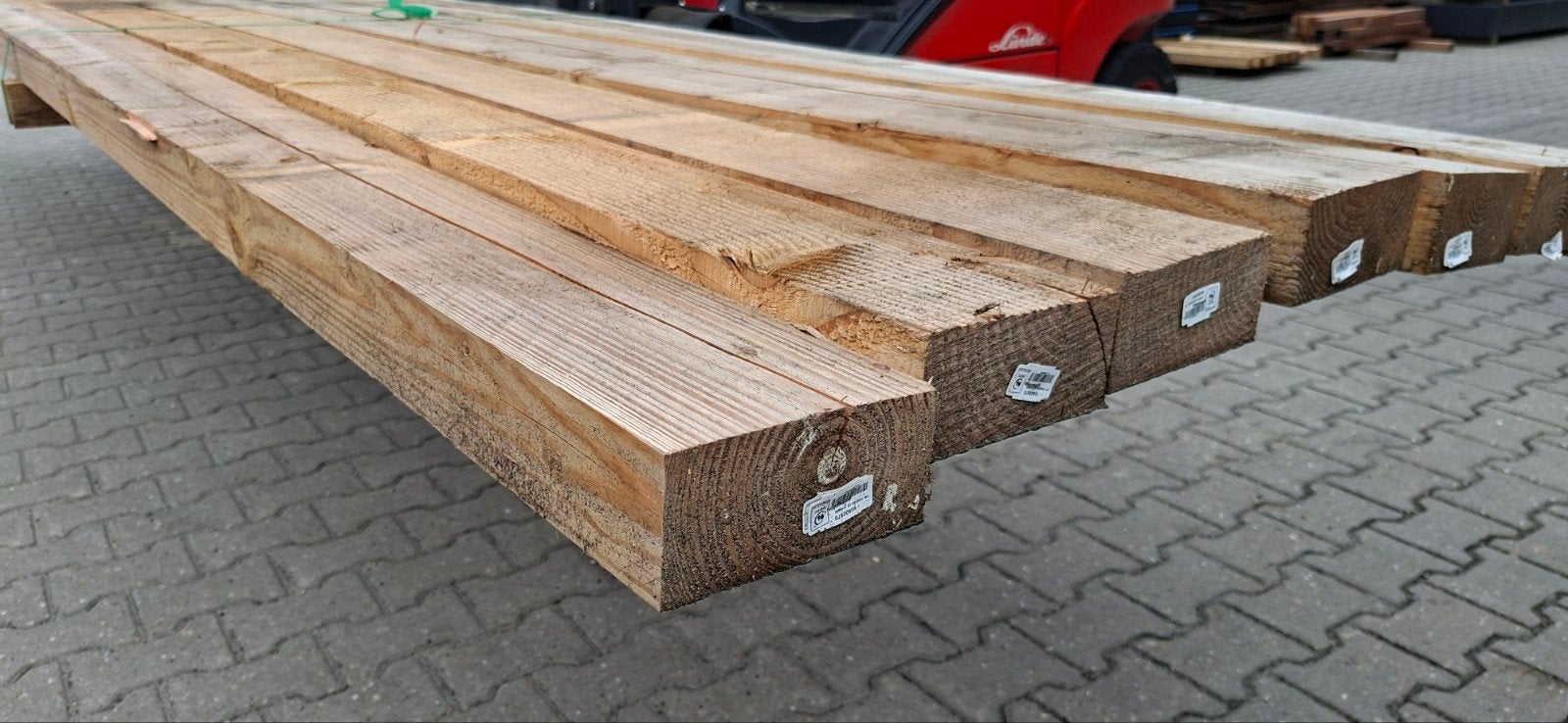 Douglas Gordingen 7x15x600cm fijnbezaagd B Keus - J&W 179
