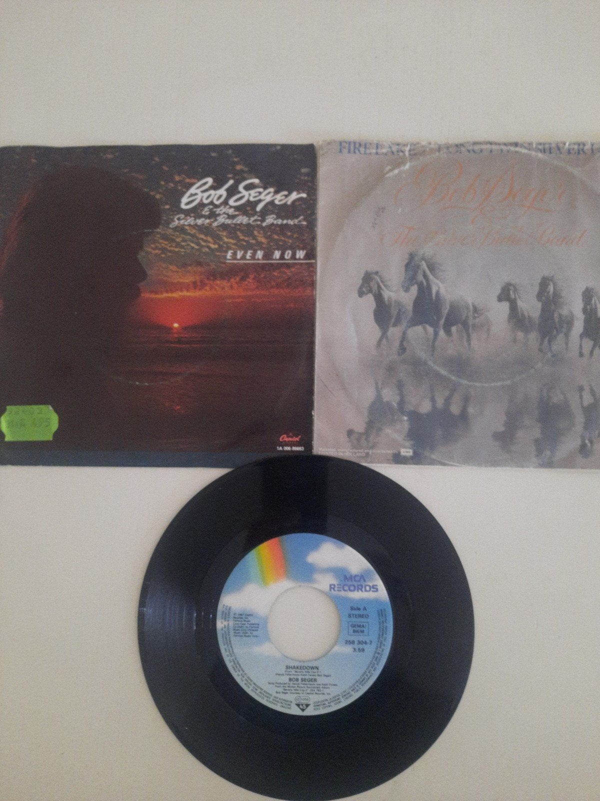 3x vinyl singel van Bob Seger, Ophalen of Verzenden, Zo goed als nieuw, Nederlandstalig