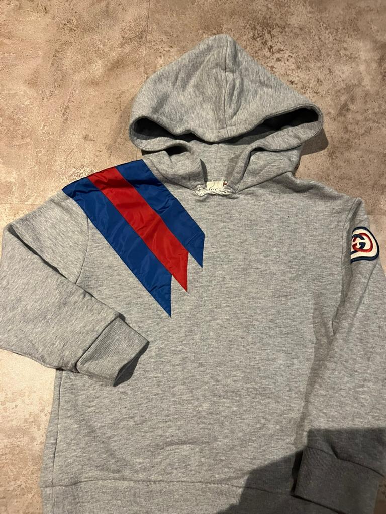 GUCCI sweater met capuchon maat 104 origineel, Ophalen of Verzenden, Zo goed als nieuw, Jongen, Gucci