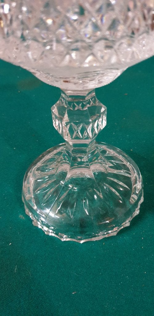 kristallen kandelaar 2 delig, Ophalen of Verzenden, 'T Olde Gre-j, Info@toldegrej.nl, Endepoelstraat 20f Didam