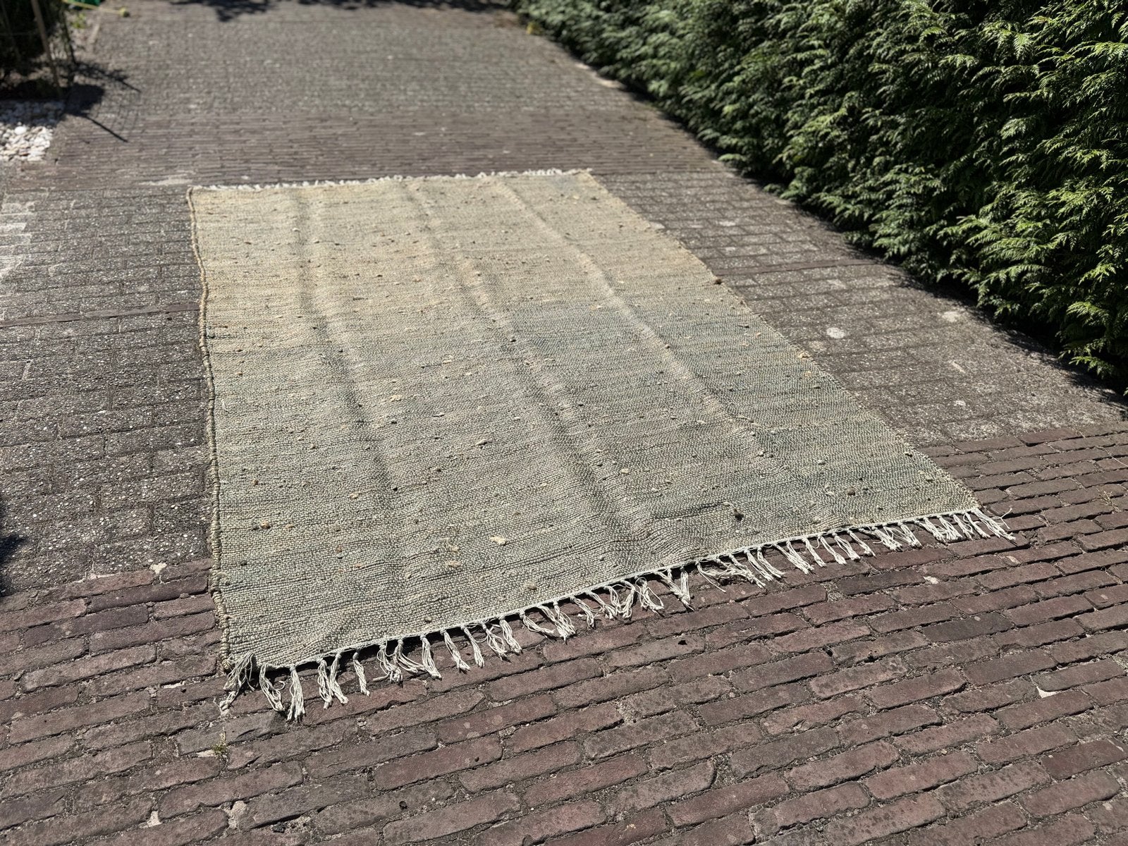 Stijlvol geweven gemêleerd vloerkleed 250x170cm, Huis en Inrichting, Stoffering | Tapijten en Kleden, Ophalen, Gebruikt, 100 tot 150 cm
