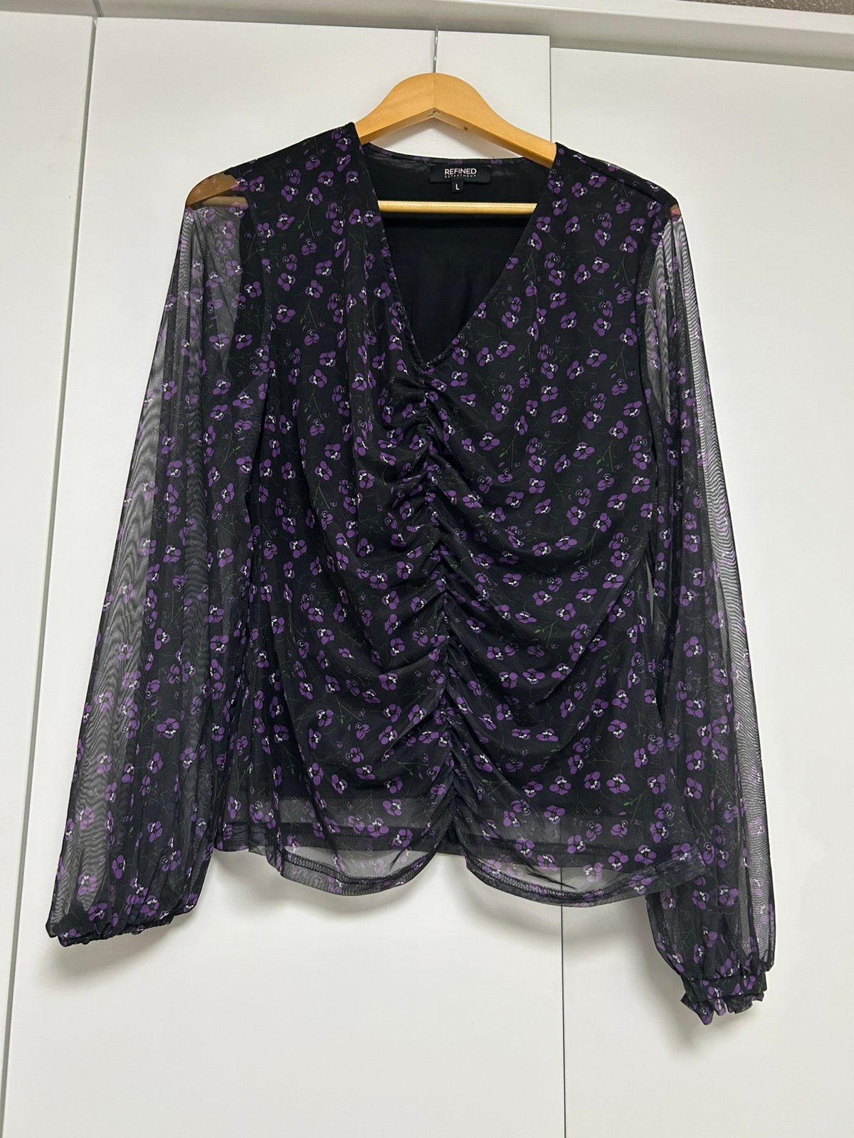 Refined Department blouse maat L - in zeer goede staat, Ophalen of Verzenden, Zo goed als nieuw, Maat 38/40 (M)