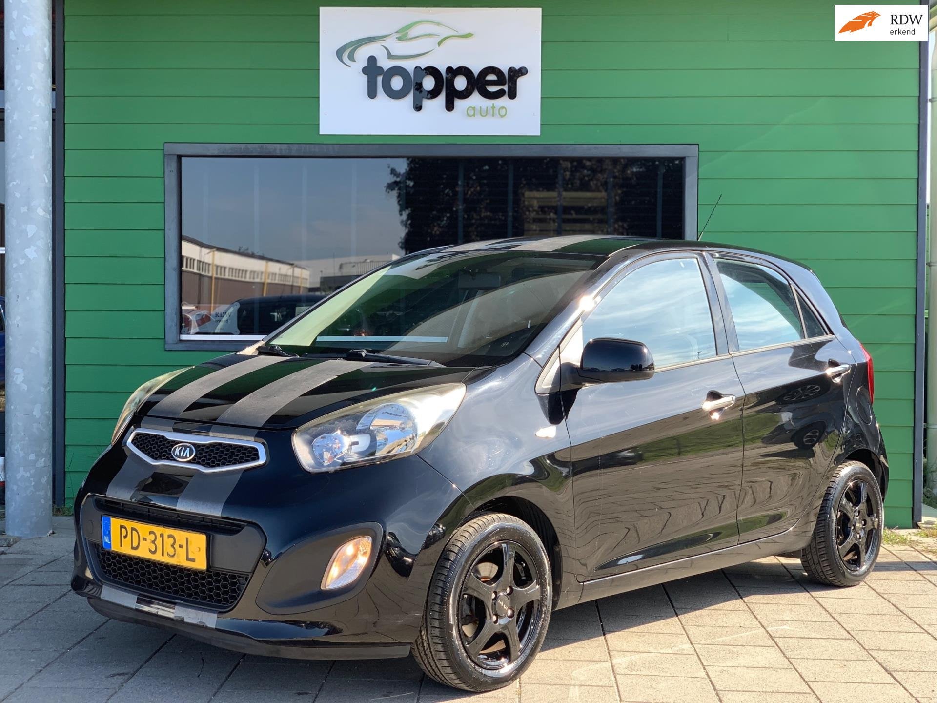 Kia Picanto 1.0 CVVT Airco|Sport|Airco|Elektr.ramen|5-Deurs|, Auto's, Voorwielaandrijving, Euro 5, Gebruikt, 400 kg