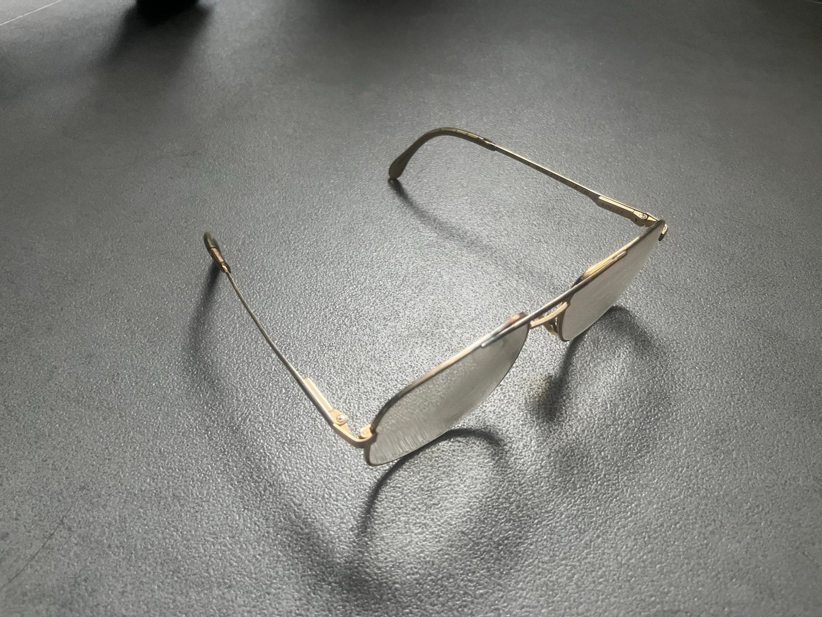 Oude Vintage Rodenstock Gouden Armatuur Bril, Overige merken, Gebruikt, -, Ophalen of Verzenden