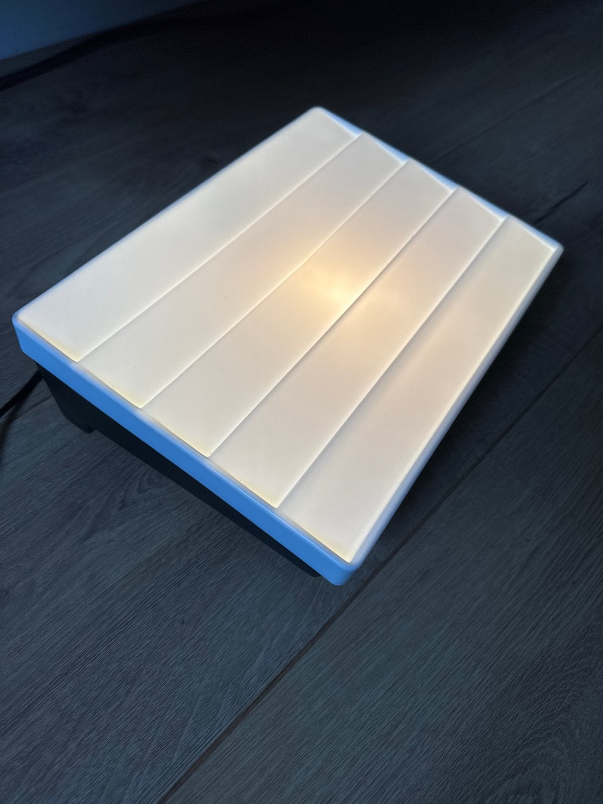 Vintage Sfeerlicht- Lichtbak voor Dia's, Vintage, Kunststof, Ophalen of Verzenden, Zo goed als nieuw