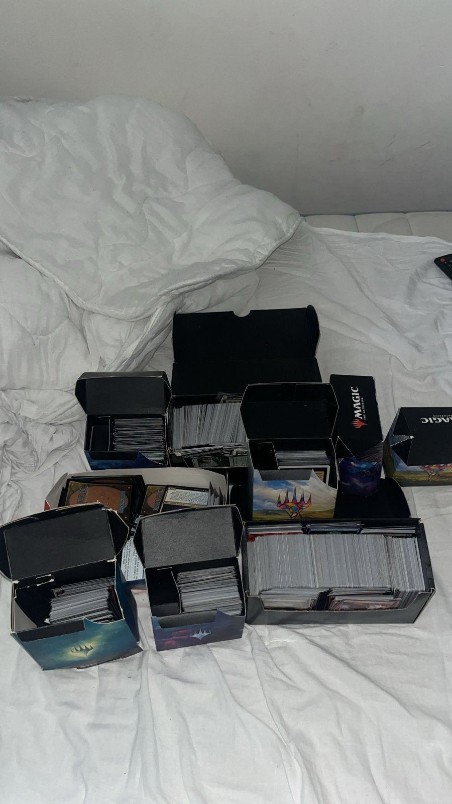 Grote collectie Magic: The Gathering kaarten, Ophalen, Gebruikt, Meerdere kaarten