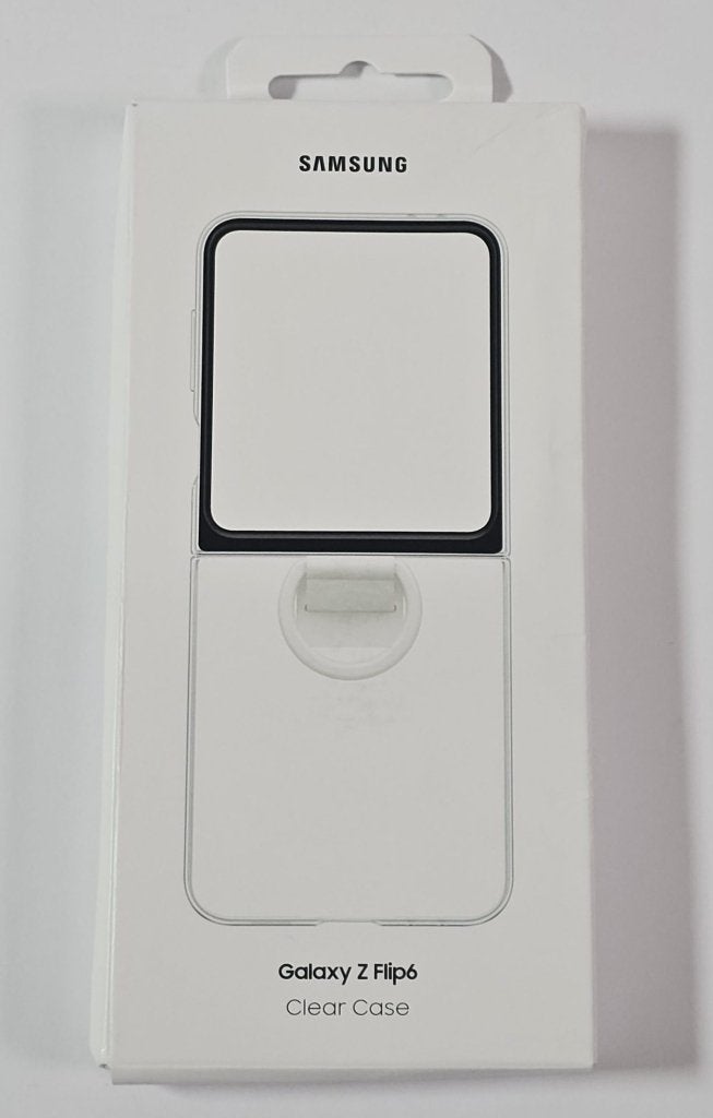Silicone Case Ring transparant - Galaxy Z Flip6 | Retourdeal