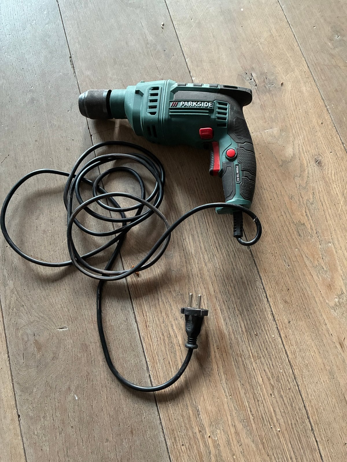Parkside Klopboormachine PSBM 750 B3 - Zo goed als nieuw, 600 watt of meer, Boor- en/of Breekhamer, Ophalen of Verzenden, Zo goed als nieuw