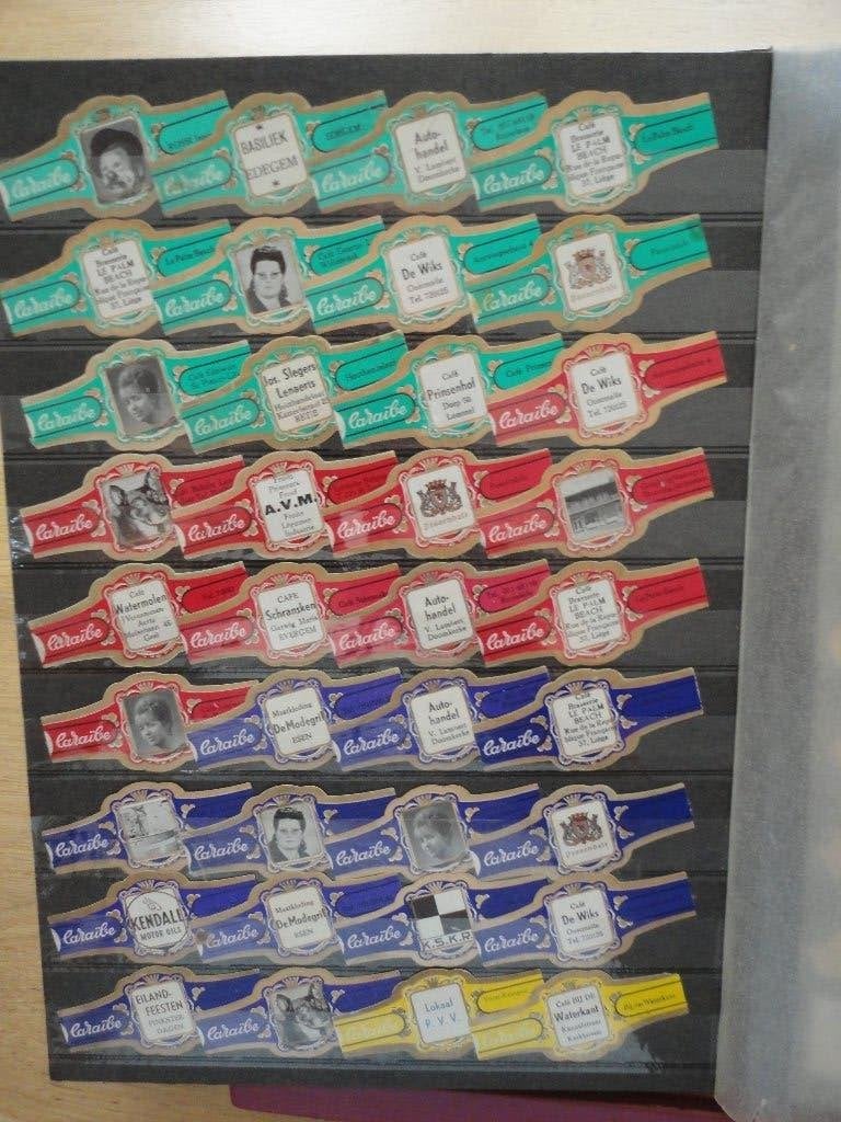 sigarenbandjes 46= 36st reclame, Ophalen of Verzenden, Sigarenbandjes