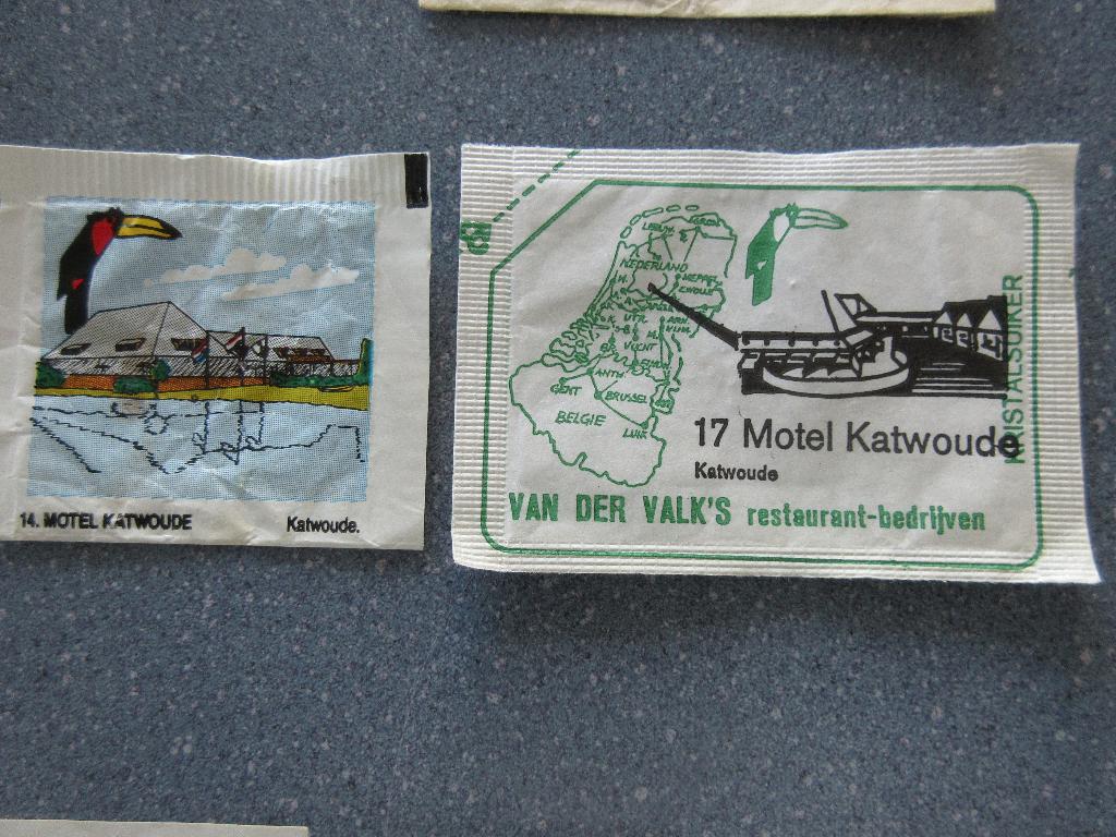2 x Katwoude, motel v.d. Valk's, Verzenden, Nederland